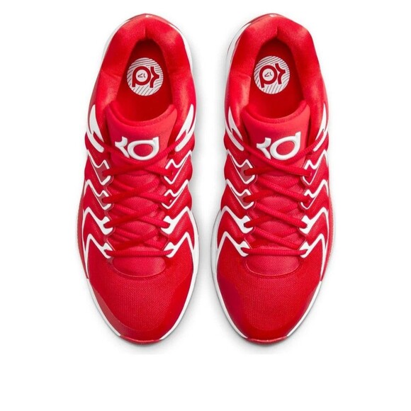 Size 12 Nike KD 17 TB University Red White Mens Basketball Shoes FV1307-600 main image 2